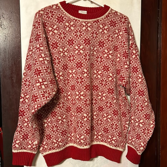 Next for man wool blend (60%) Christmas crewneck sweater, made in UK size Large - Picture 1 of 8